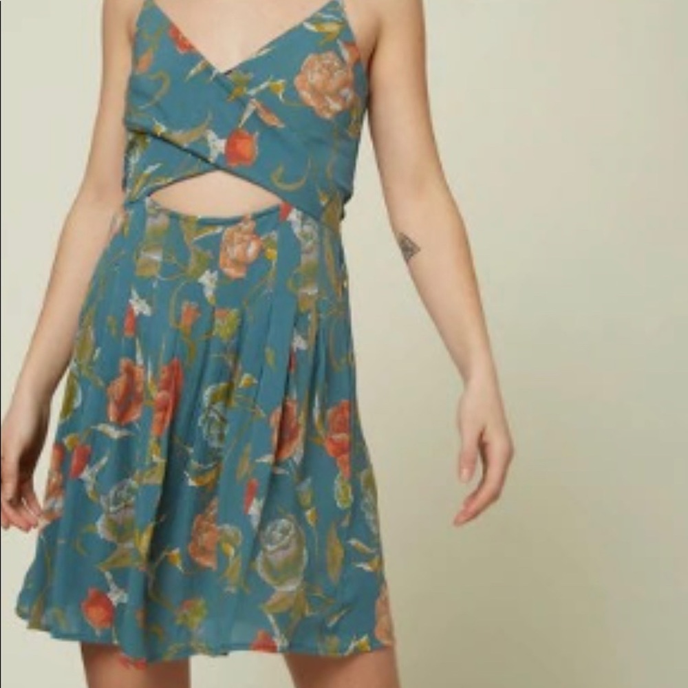 O’Neall floral mini-dress *NWT* sz S